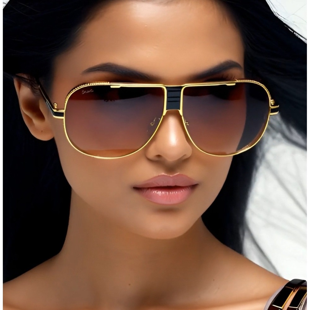 Square Sunglasses Women 100% UV Protection Goggle Alloy Frame Lentes Gafas 2026